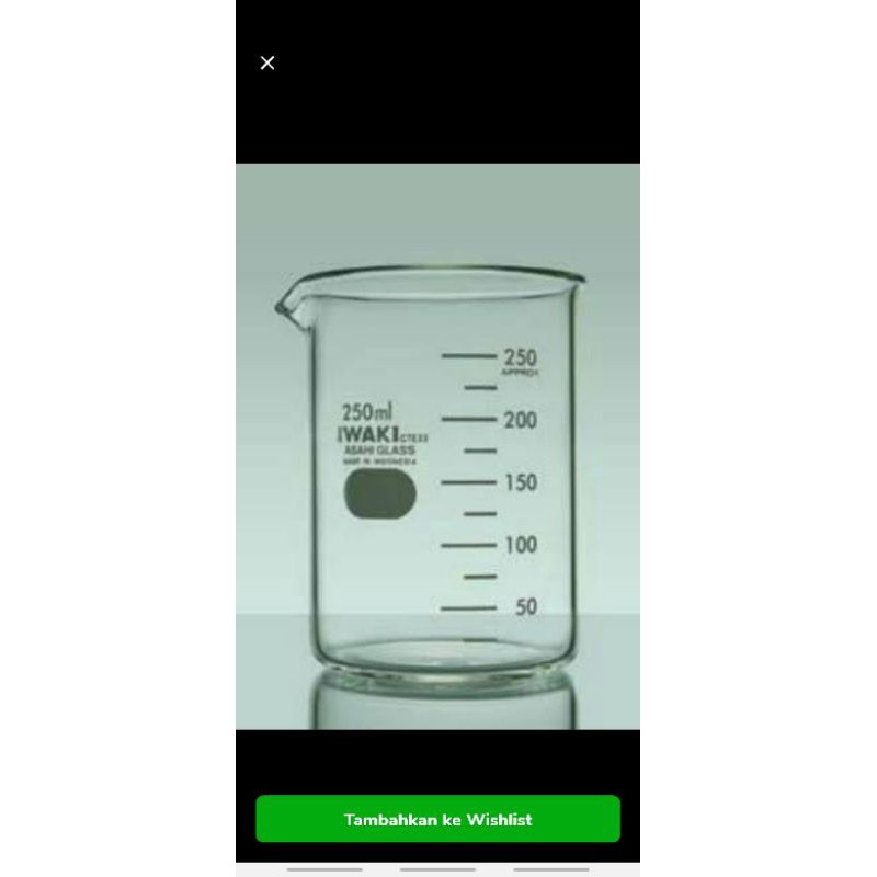 beaker glass 1000ml iwaki