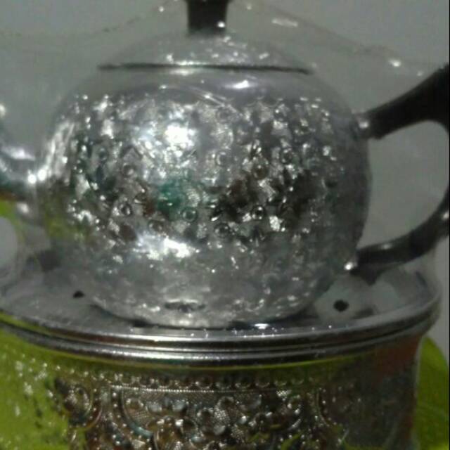 Ceret teko cuci tangan silver