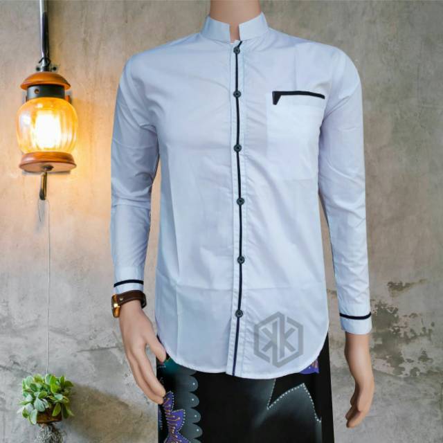 Baju koko pria koko gus Azmi koko hadroh azzahir koko modern koko santri koko terlaris