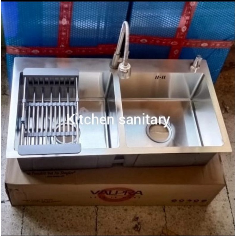 Kitchen sink stainless Valpra 8245/ Kitchen sink Valpra 8245 stainless
