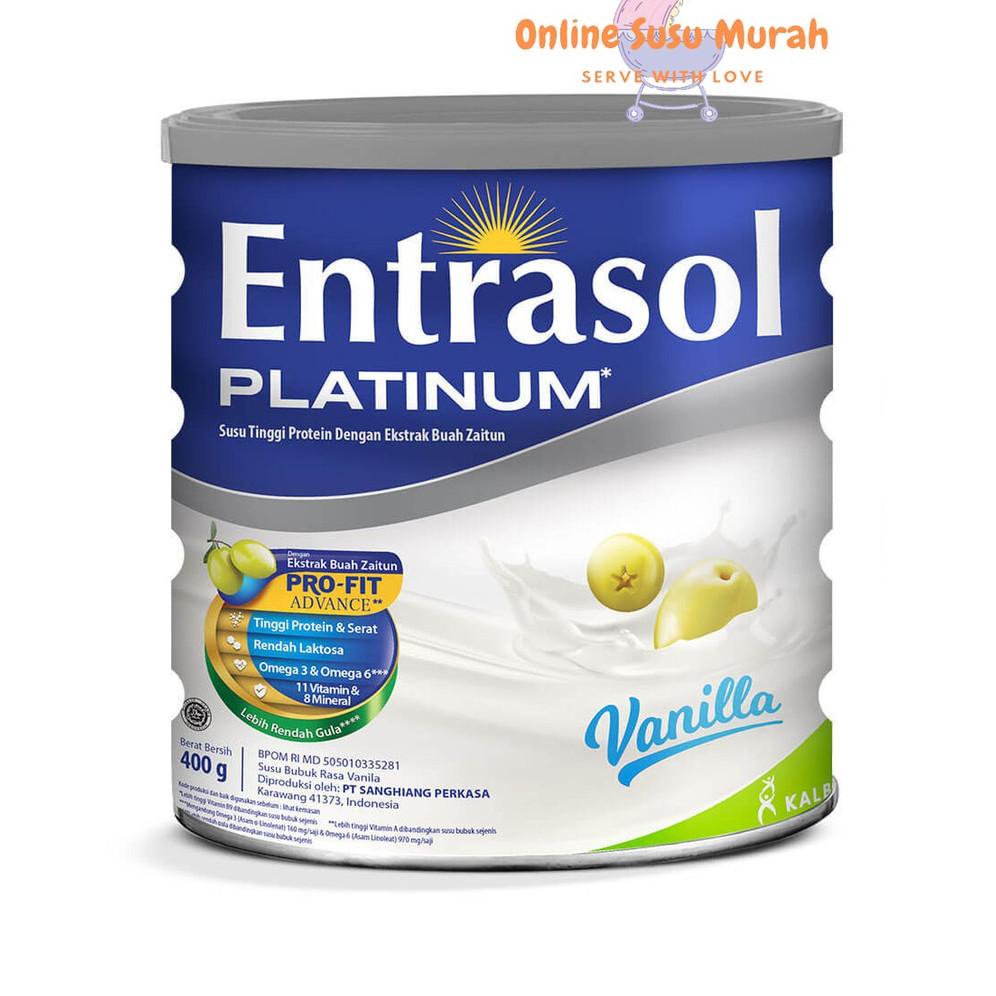 

✿Pasti Murah➬ Entrasol Senior Platinum Vanila Coklat 400 gr 67 ➬