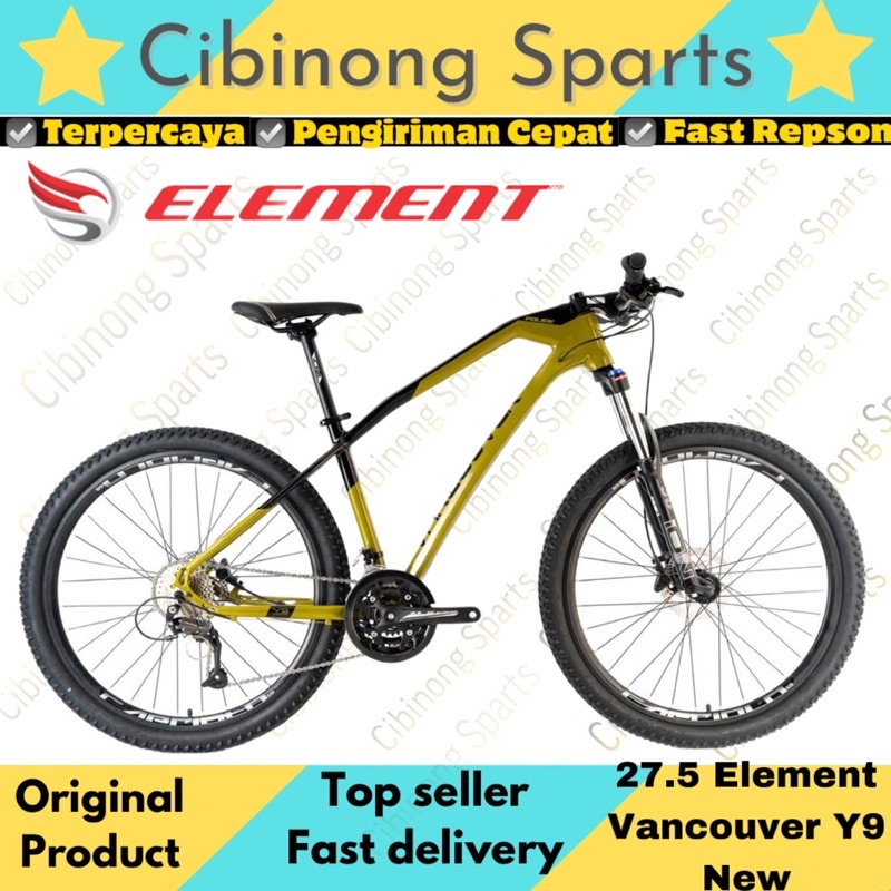 [EKA JAAYA SEPEDA] Sepeda Gunung MTB 27.5 Element Police Vancouver Y9 Alluminium 27Speeds Hidrolik