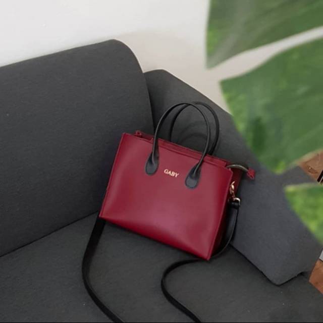 SELIN BAG MAROON / TAS SLEMPANG