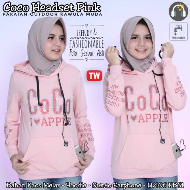 Jaket Coco Headset