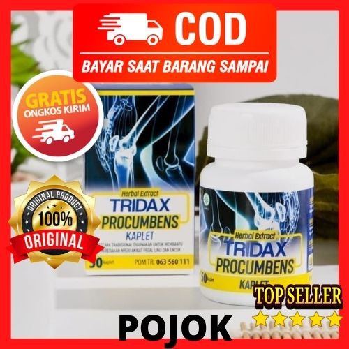 

[PROMO] TRIDAX PROCUMBENS KAPLET - Obat Nyeri Sendi dan Asam Urat Kualitas Premium Jaminan Original