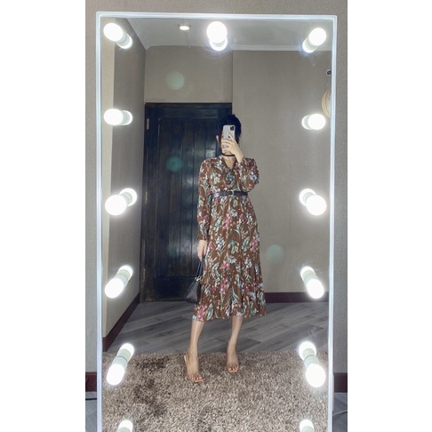 HERA DRESS DNP22221 MIDI DRESS TUNIK BUMIL FRIENDLY