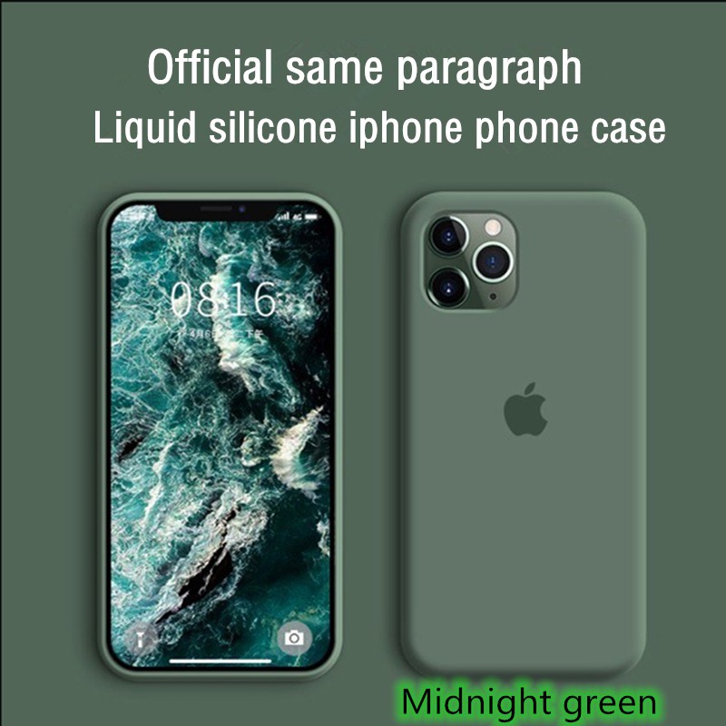 iPhone Silicone Soft Case Untuk Apple Premium Case 7 8 7+ 8+ X XR XSMAX 11 11PRO 11PROMAX