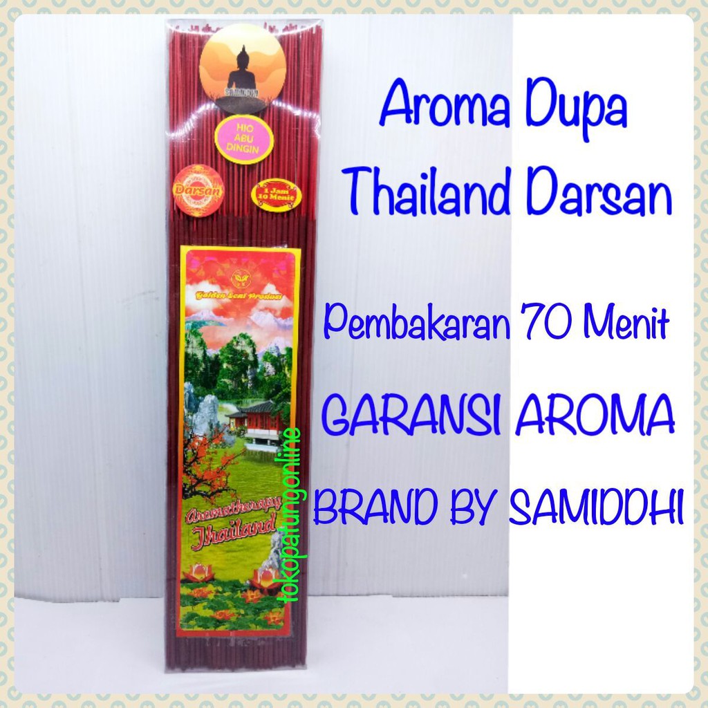 Hio Aroma Dupa Thailand Darsan Super