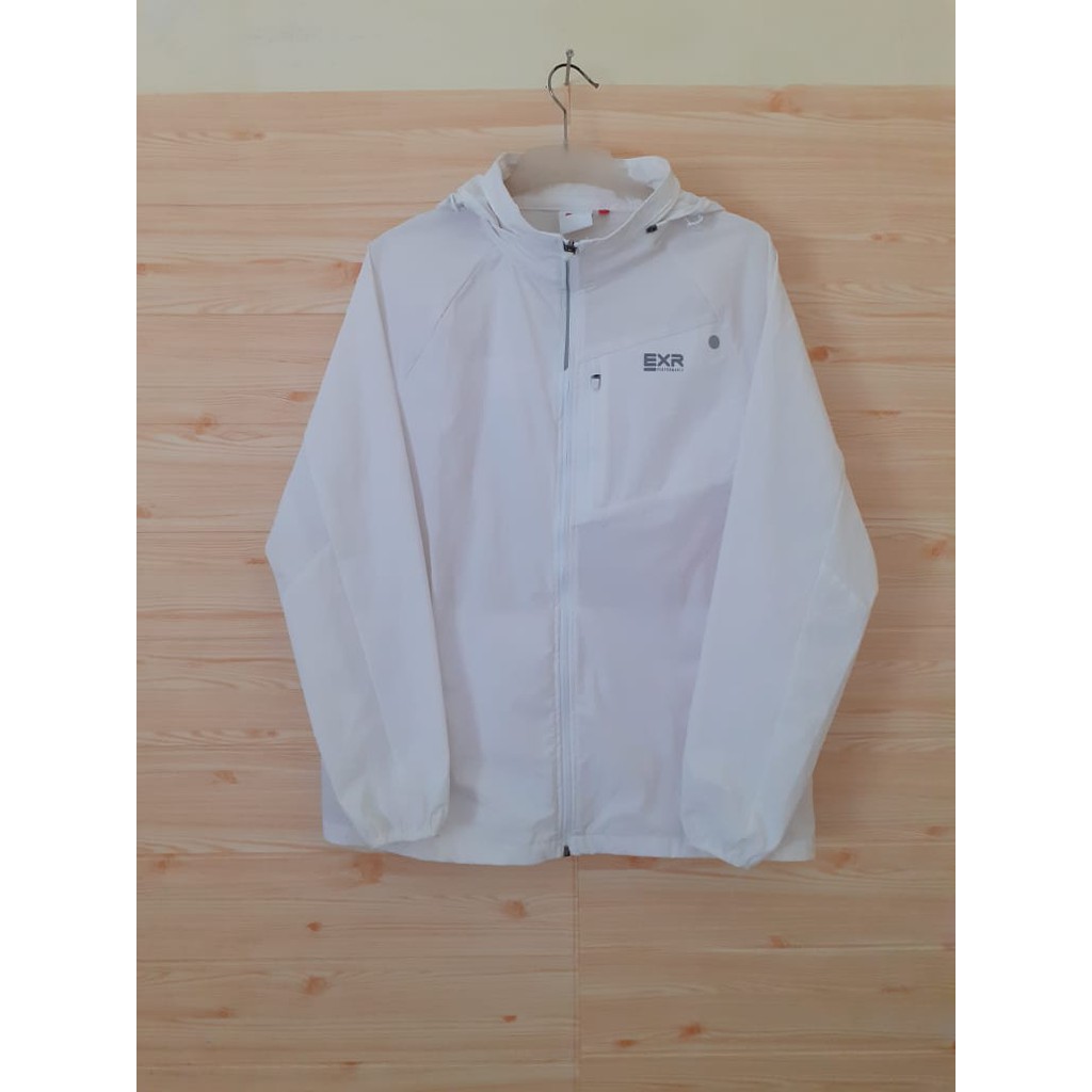 EXR (putih) - second ORIGINAL Jaket Running