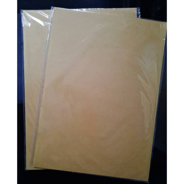 

SAMPUL BUKU COKLAT POLOS KUARTO / QUARTO POLOS