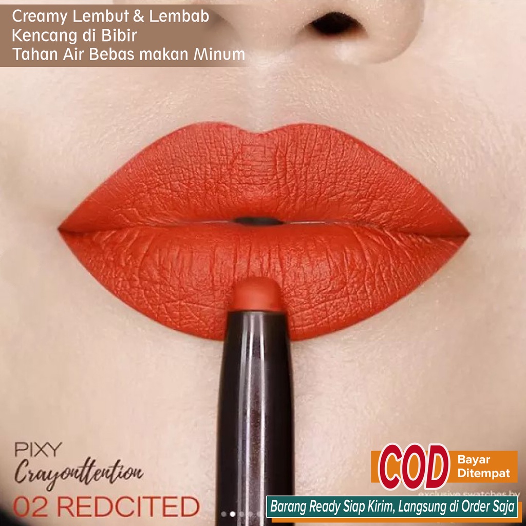 Lipstik Lipstick Creamy Matte Tahan Lama Lembut Ringan di Bibir No Retak Lembab Kencang di Bibir Tam