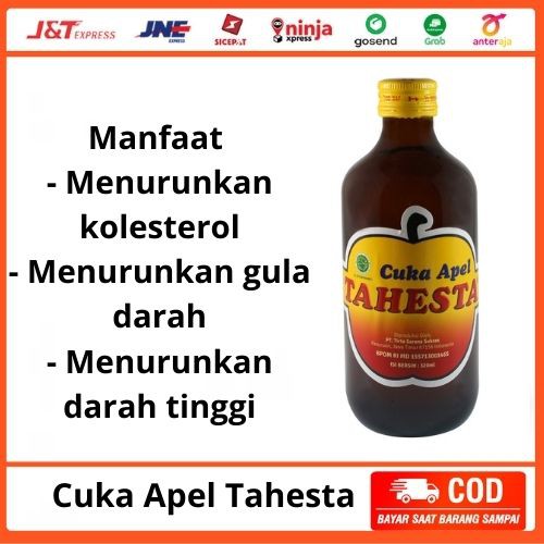 Cuka Apel Tahesta Minuman Permentasi Herbal Multimanfaat Indonesia