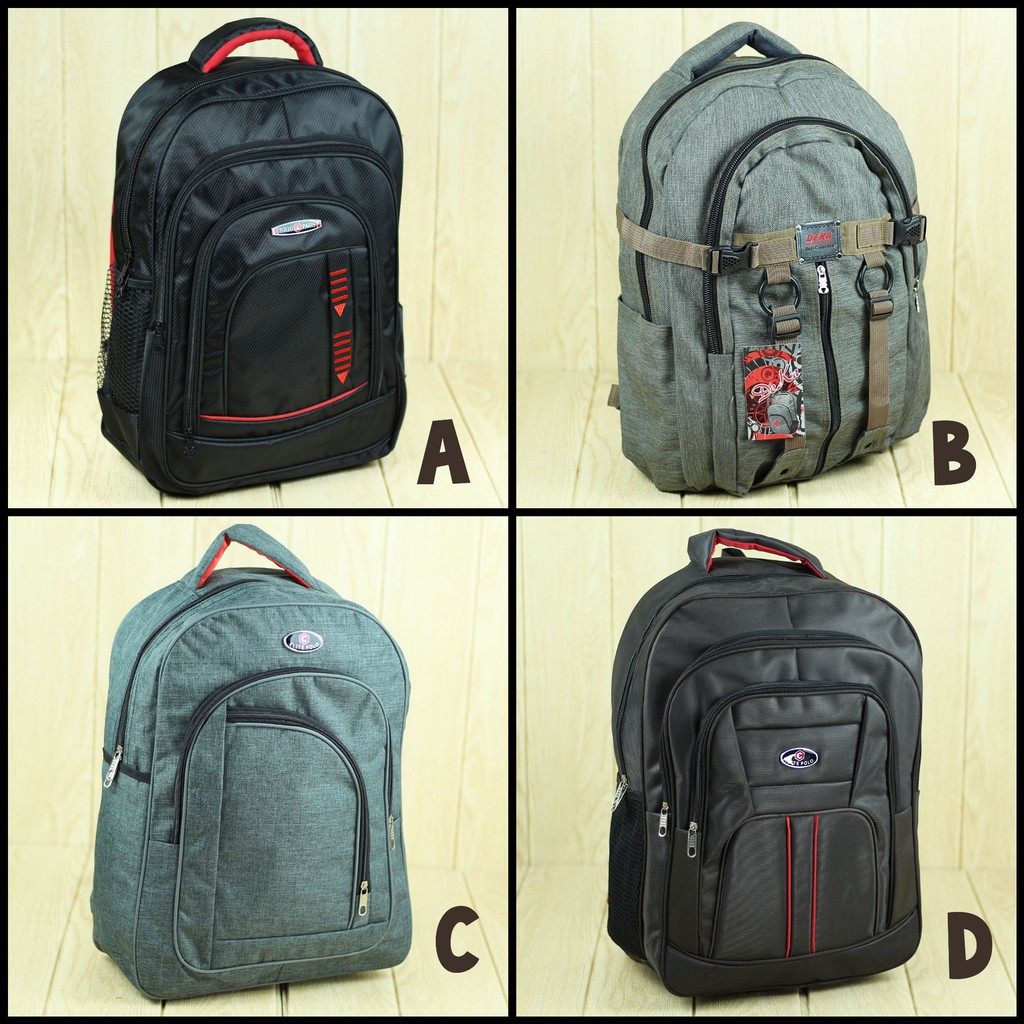 PROMO TAS SEKOLAH SERBA 60 RIBU SMP SMA Kuliah Kerja Ransel Polo Murah Cowok Cewek Keren Awet