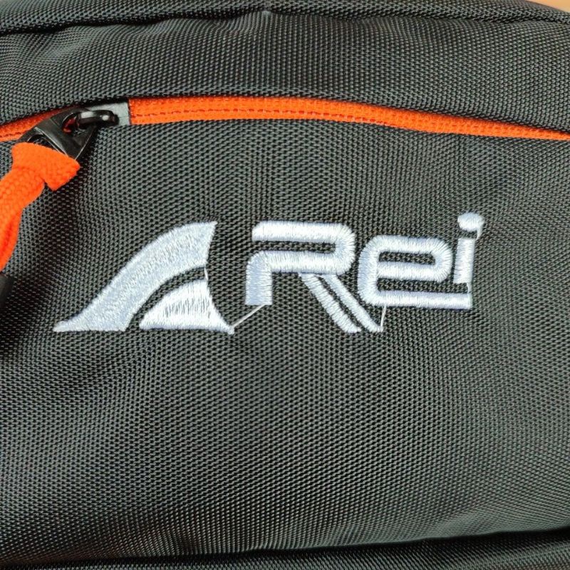 Tas Waistbag Pria Outdoor logo bordir bahan premium distro