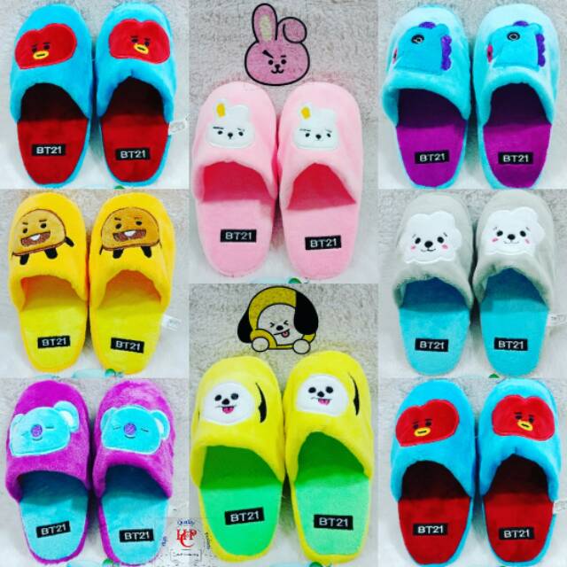 BTS sandal karakter