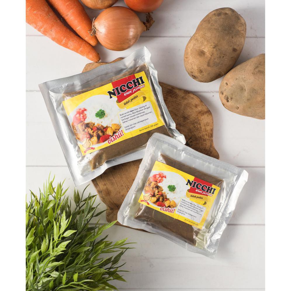 

Terlaris Bumbu Kare Jepang Nicchi 100Gr - 1000% Halal Mui