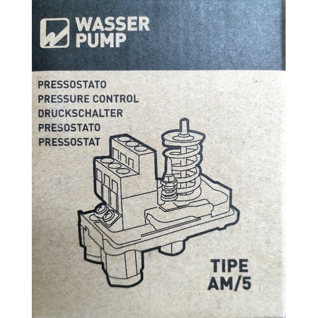 OTOMATIS WASSER POMPA AIR JETPUMP ORI TIPE AM 5 ASLI