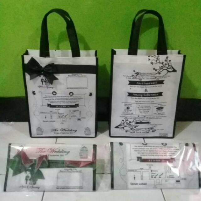 Tas Undangan pernikahan unik
