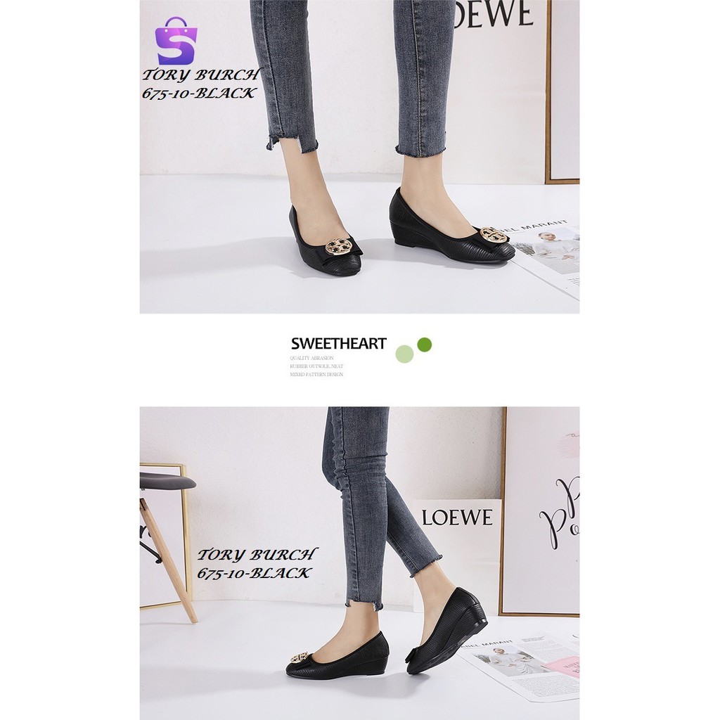 SEPATU WEDGES SHOES 675-10