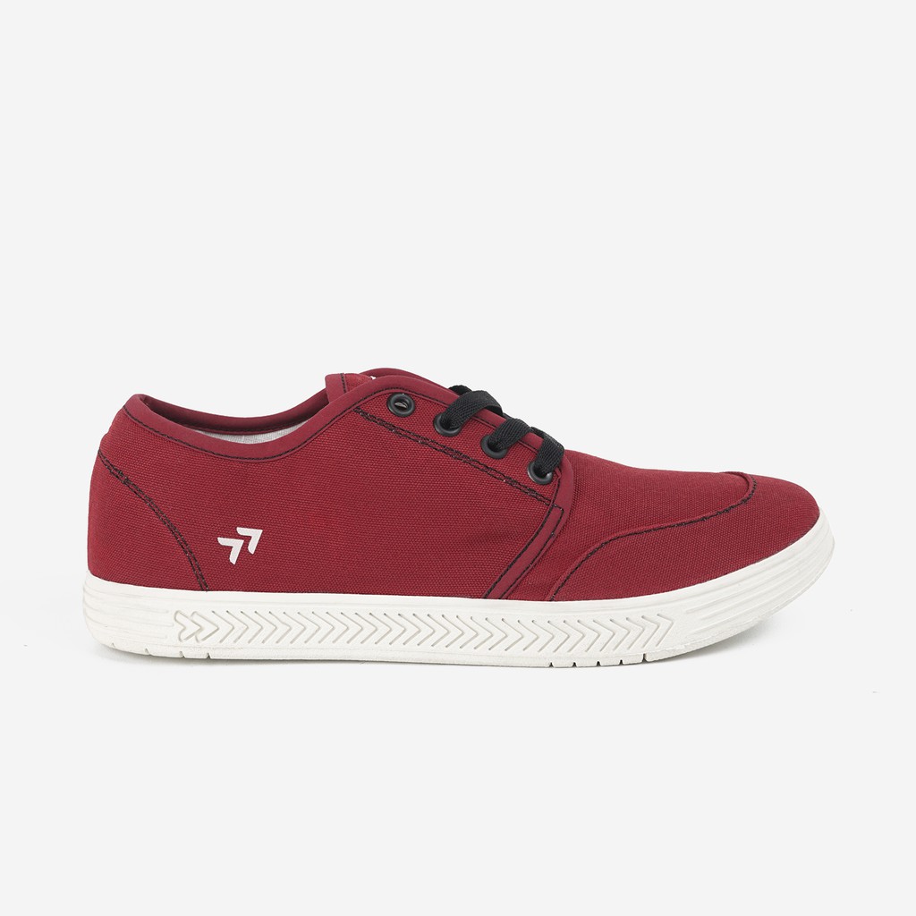 maroon colored sneakers
