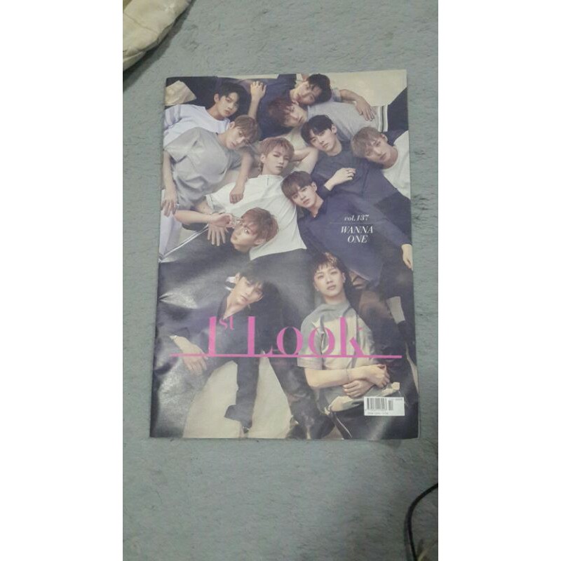 WANNA ONE 1ST LOOK MAGAZINE