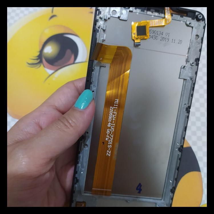 Touchscreen+Lcd+Frame Maxtron S8 2020 - Hitam Kode 1320