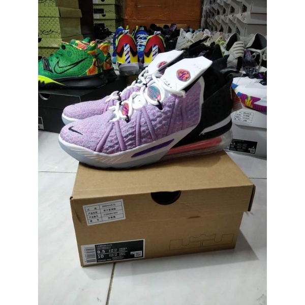 sepatu basket lebron james 18 nike lebron pria wanita