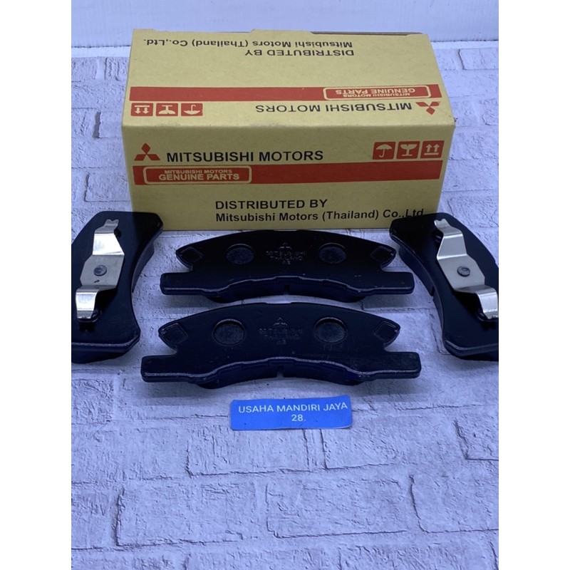 KAMPAS REM DEPAN MITSUBISHI MIRAGE  BRAKE PAD MIRAGE 4605B005 THAILAND