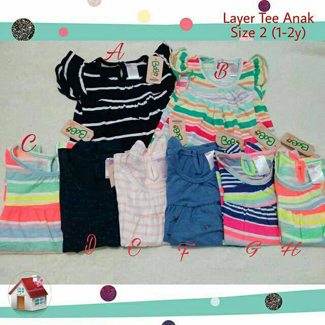 Kaos Anak BoboKids Layer Tee