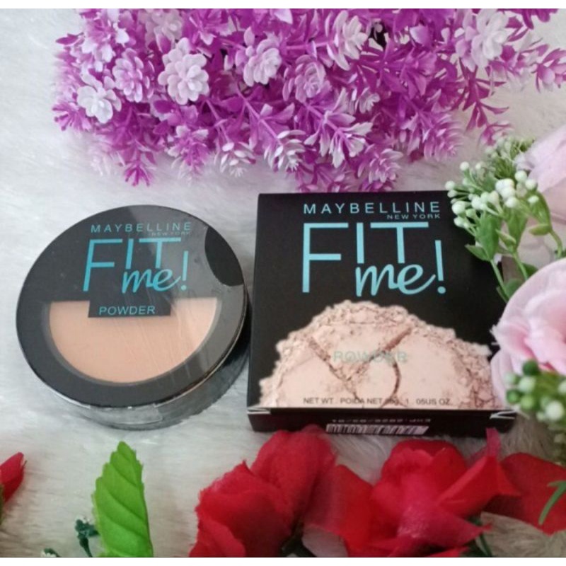 BEDAK MAYBELINE FIT ME 2IN1// BEDAK MAYBELINE FITME