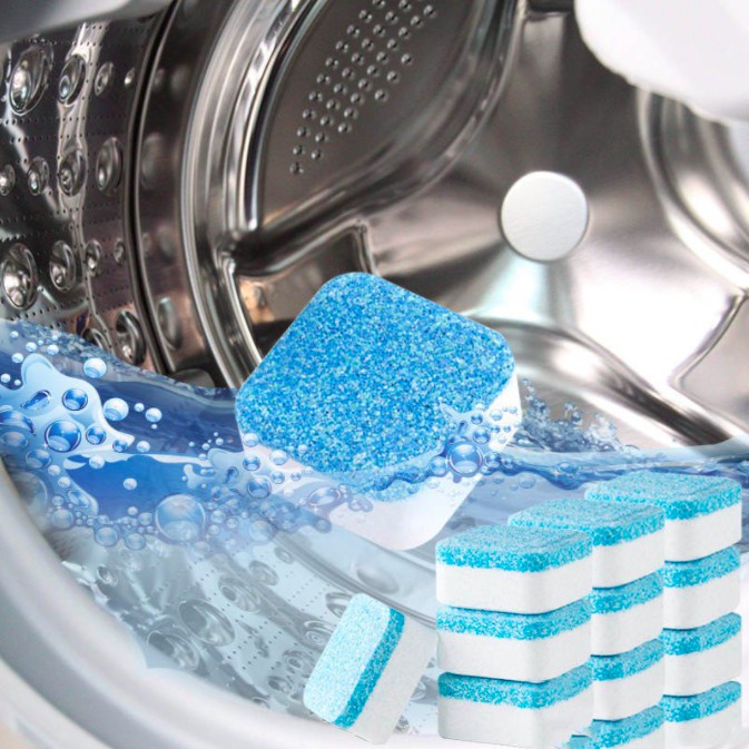 DuaWarna Tablet Pembersih Tabung Mesin Cuci Deep Cleaning Bola Tangki Mesin Cuci Washing Image 9