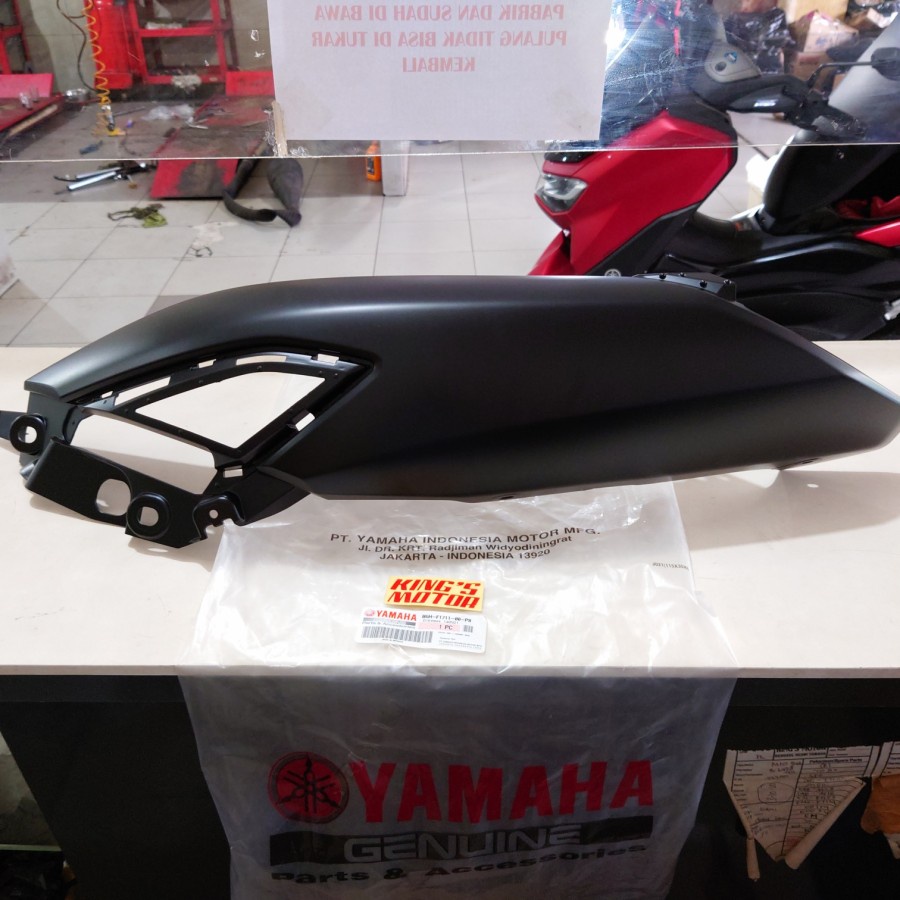 COVER BODY ALL NEW NMAX N MAX HITAM DOFF LICIN KIRI B6H-P8