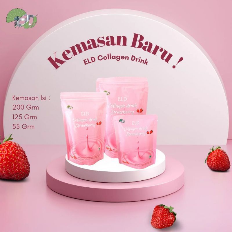 ELD Collagen Drink Strawberry