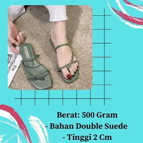 Sandal tali wanita/sendal tali wanita/sendal teplek wanita/sandal teplek wanita/sandal kekinian/sand