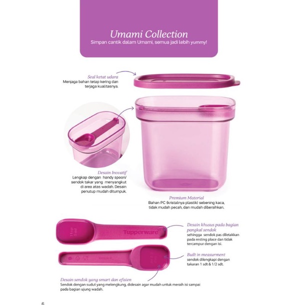tupperware - umami collection