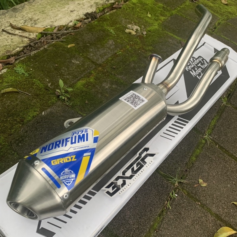 KNALPOT NORIFUMI GRIDZ ORIGINAL TERBARU YAMAHA WR 155 R