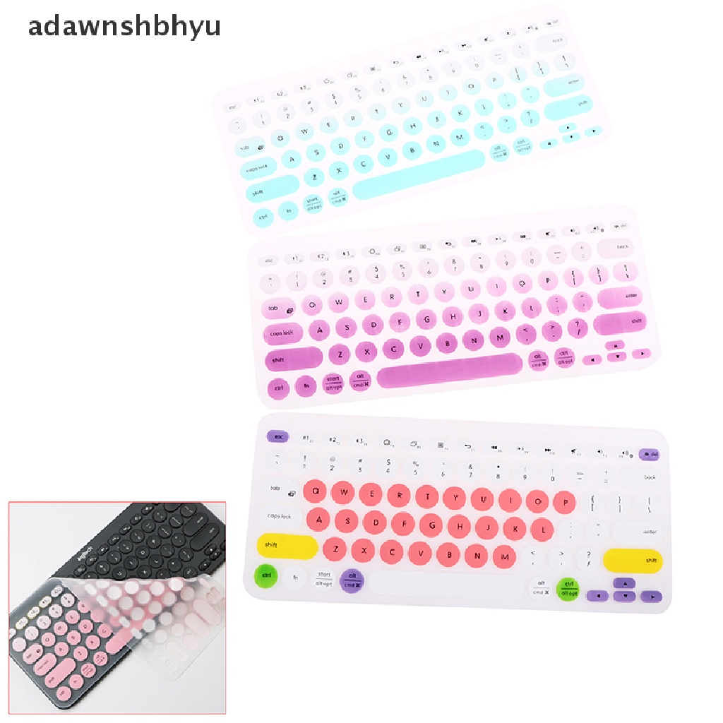 Adawnshbhyu Film Silikon TPU Pelindung Skin Case Keyboard Cover Untuk Logitech K380