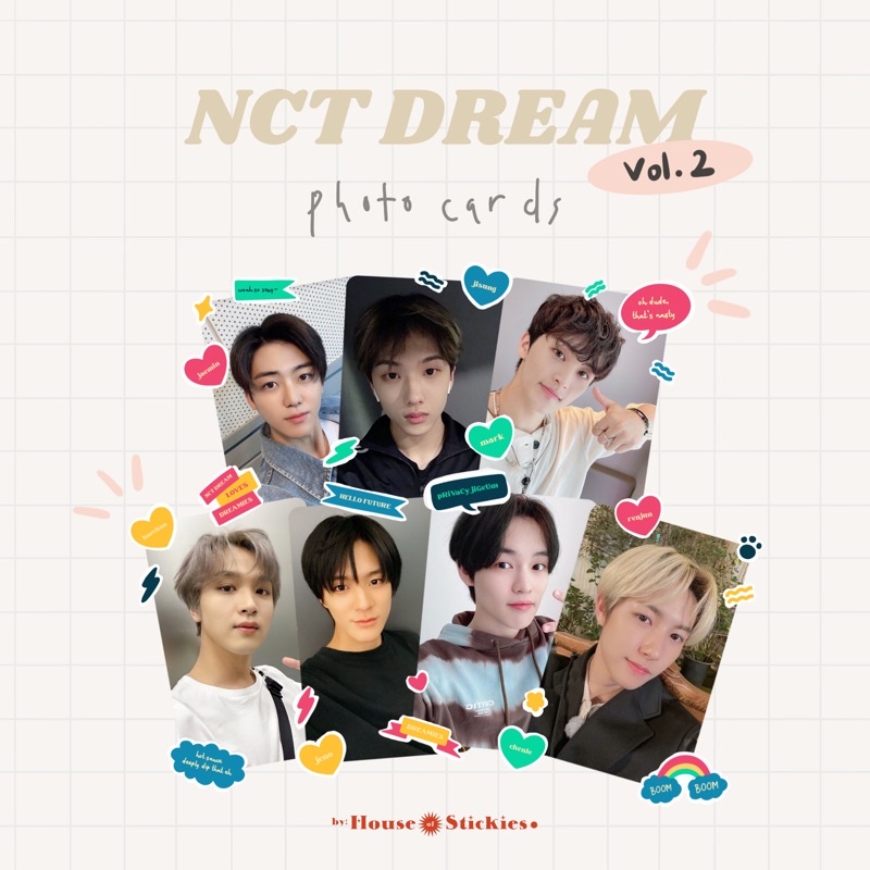 NCT DREAM Unofficial Photocard (Boyfie Selca Vol. 2)