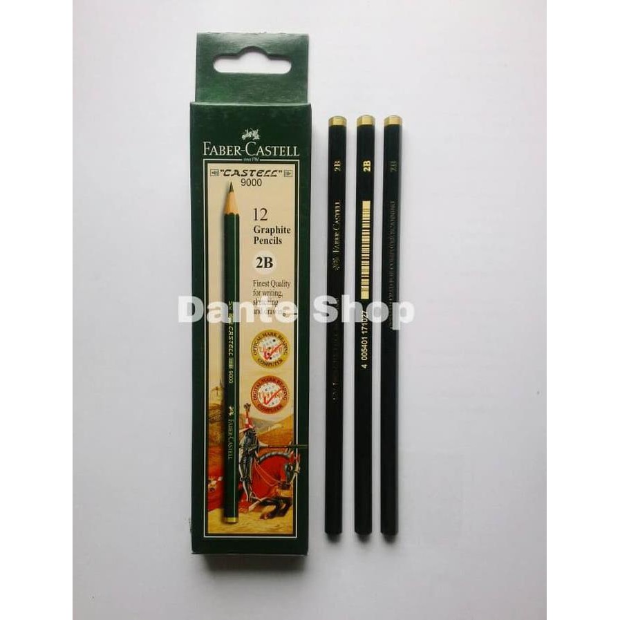 

Pensil 2B Faber Castell (Pensil Ujian)