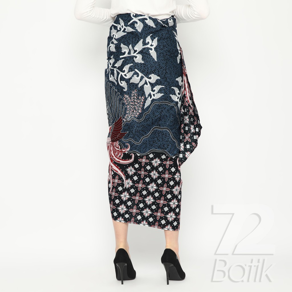 ROK BATIK SPAN Skirt Lilit Alonso Kebaya Instan Modern Wanita Warna Biru Dongker Merah Abu 725753 Cap 72 - Rok Batik Lilit Bawahan Skirt Kamen Kebaya Songket Batik Panjang Plisket Span Instan Jadi Bali Lembaran Premium Modern Untuk Wanita Kondangan