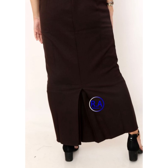 ROK  SPAN KERJA WANITA BAHAN KANTOR FORMAL WANITA  REMPEL BAWAH/BIRON  S.M.L.XL-XL