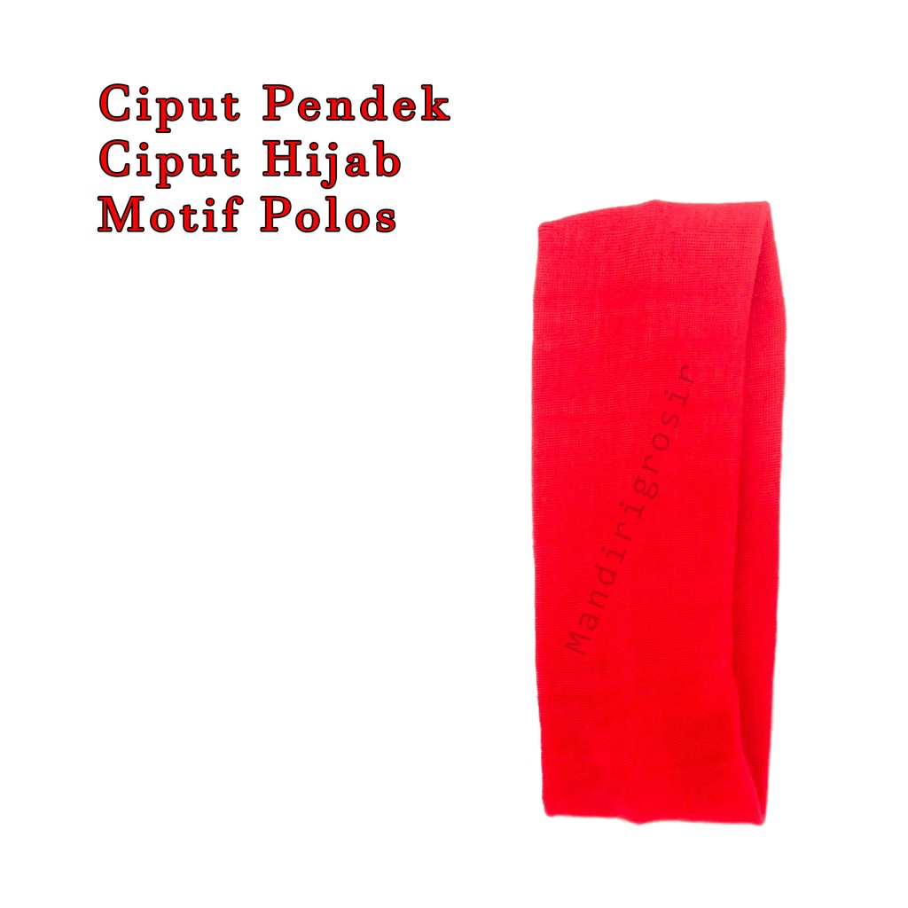 Ciput Pendek*Ciput*Ciput Hijab *Motif Polos*Bandana