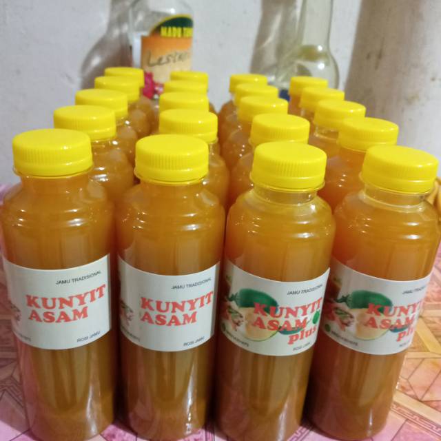 

Jamu kunyit asam/minuman herbal/Diet alami