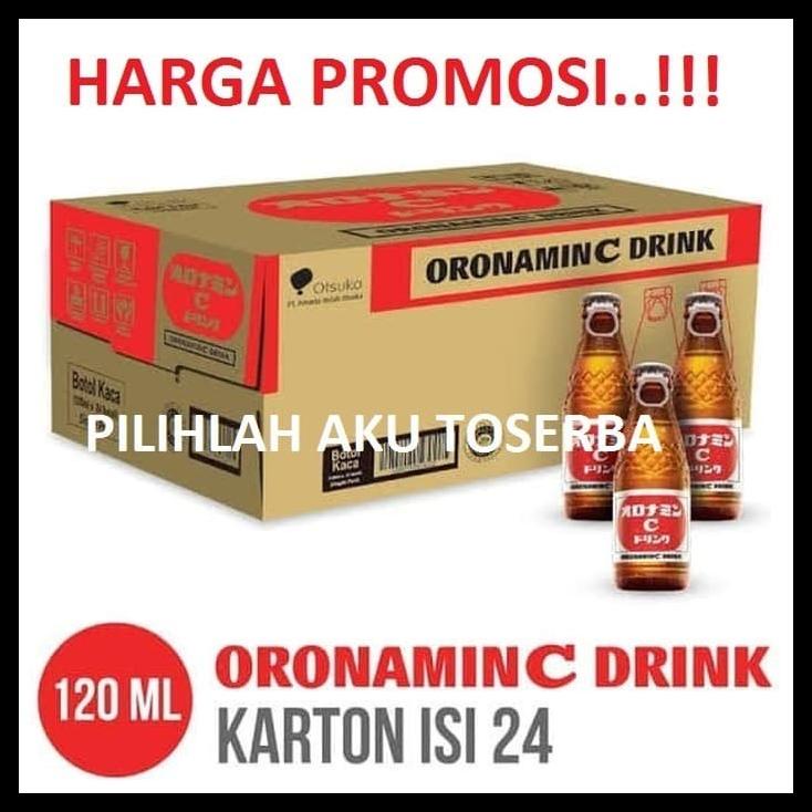 

DISKON TERBATAS !!! ORONAMIN C DRINK - 120 ML 1 KARTON 24 BOTOL TERLARIS