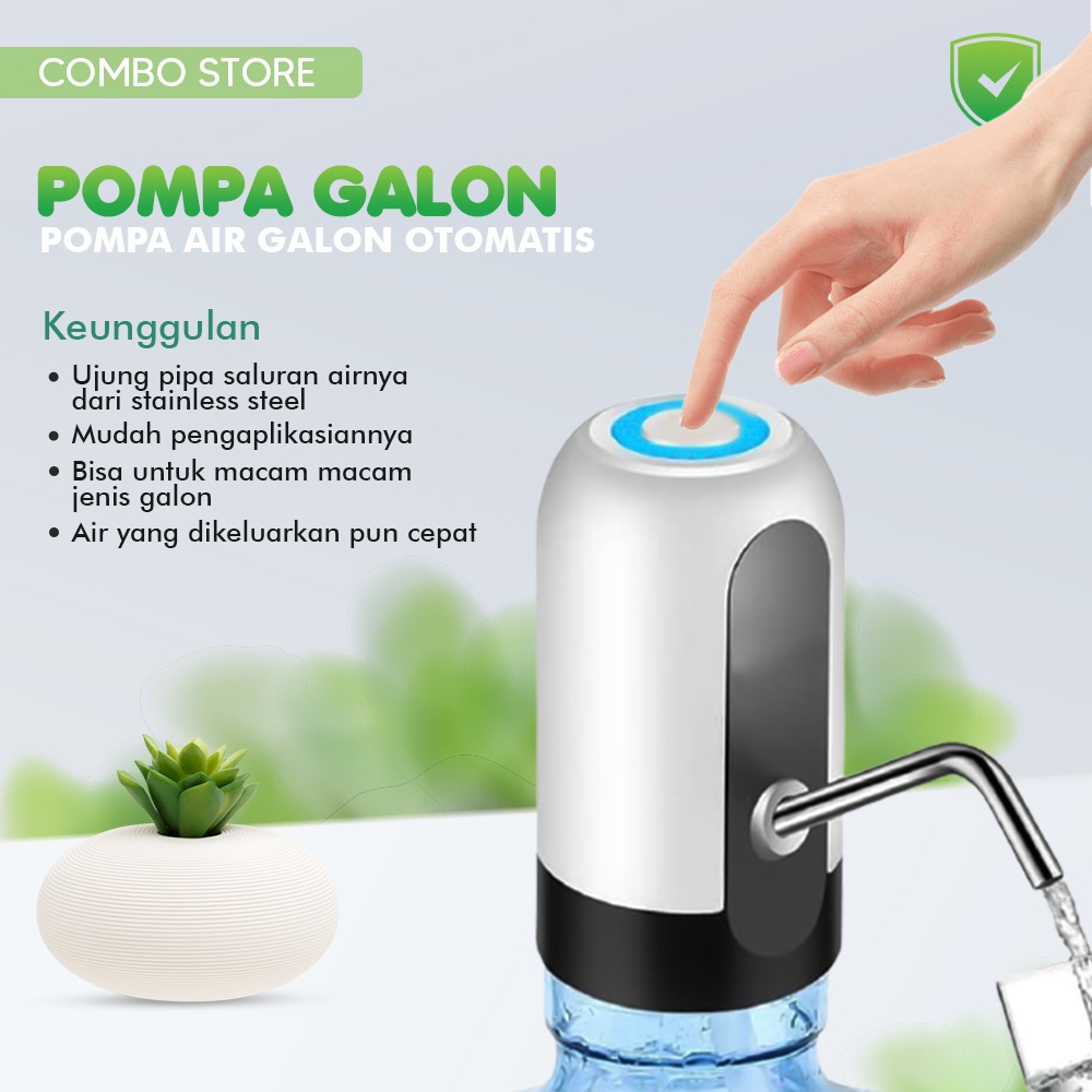 Pompa Galon Elektrik Otomatis Dispenser Air Minum Usb Water