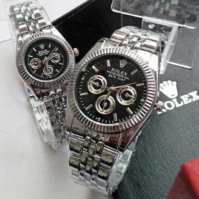 jam tangan rolex couple sudah sepasang