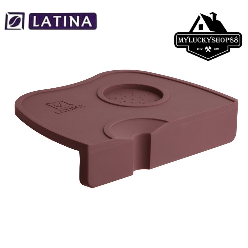 Latina Tamper Mat Curve Edge Espresso Silikon STA 3310