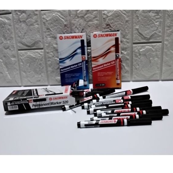 

Spidol Permanen Marker G-520 Snowman