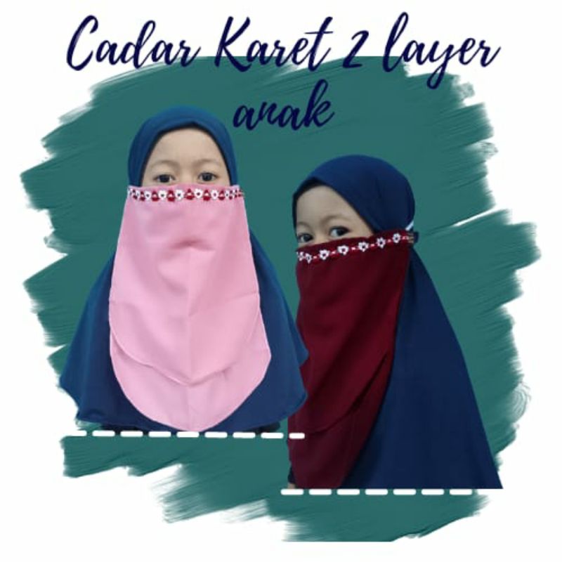 [HUSNA COLLECTION] Cadar Karet Renda 2 Layer Anak / Cadar Karet Anak / Cadar Anak 2 Layer