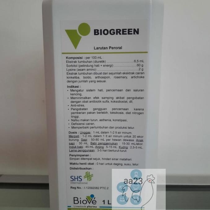 [[BISA COD]] Pemacu pertumbuhan ternak asam amino sorbitol hewan Biogreen ORIGINAL